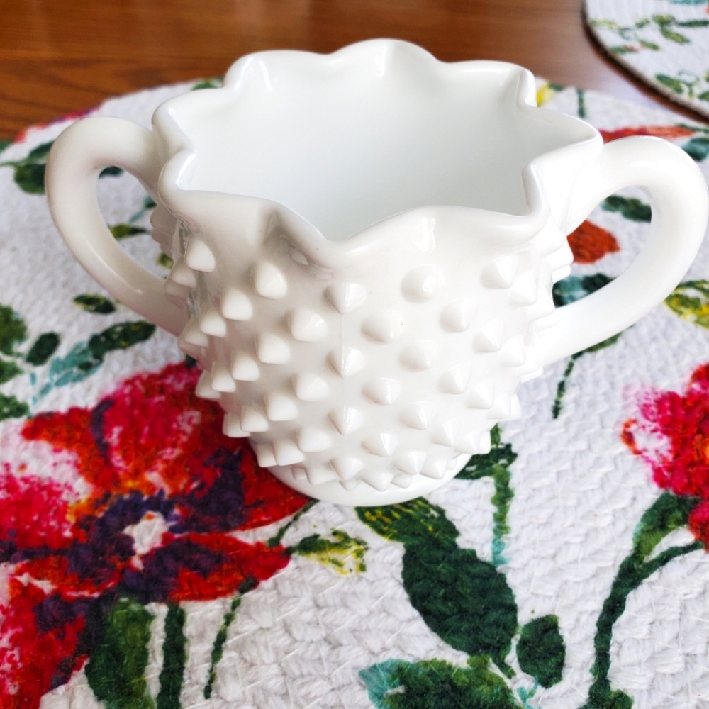 Vintage Fenton Milk Glass